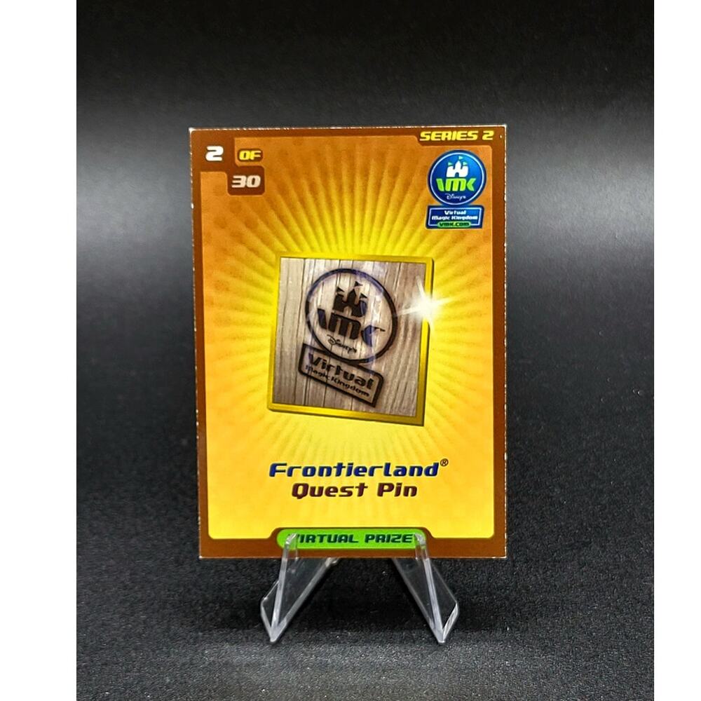 Virtual Magic Kingdom VMK Frontierland Quest Pin